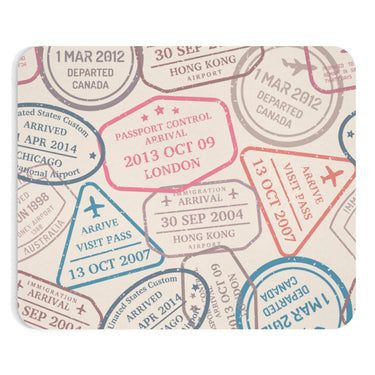 AIRCRAFT PASSPORT - MOUSE PAD Printify